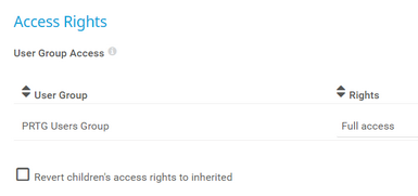 Access Rights